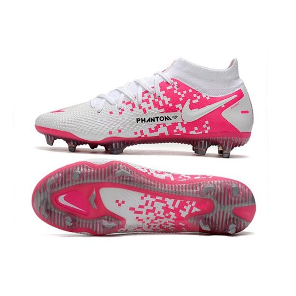 Nike Phantom GT Elite DF FG Vit Rosa